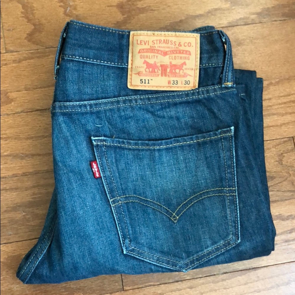 Levi Strauss and Co 511 Jeans